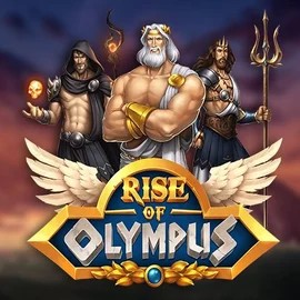 Slots logo of Rise of Olympus from Play'n GO at Saletti Casino